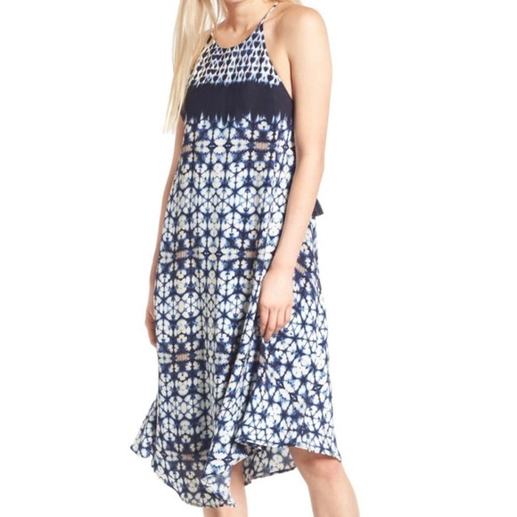ASTR The Label Blue Midi Dress Small - Picture 2 of 7